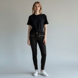 🔥MOVING SALE🔥 LOFT Black Curvy Skinny Jeans